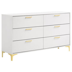 Kendall 4-piece Queen Bedroom Set White - 224401Q-S4
