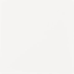 Retro Round 42-inch Wood Top Dining Table White and Chrome - 2388