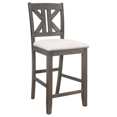 Athens 7-piece Counter Height Dining Set Barn Grey - 109858-S7