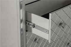 Eleanor 5-drawer Bedroom Chest Metallic Mercury - 223465