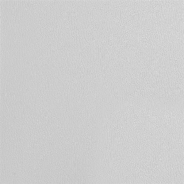 Lenny Adjustable Bar Stools Chrome and White (Set of 2) - 120356