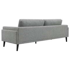 Rilynn 3-piece Upholstered Track Arm Sofa Set Grey - 509524-S3