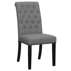 Alana Upholstered Tufted Side Chairs with Nailhead Trim (Set of 2) - 115162