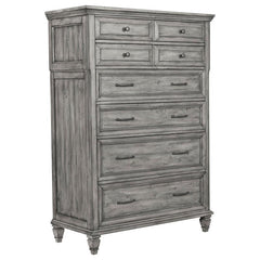 Avenue 5-piece Eastern King Bedroom Set Weathered Grey - 224031KE-S5