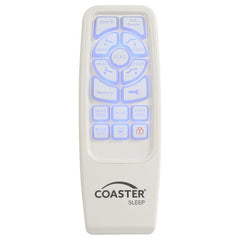 Negan Twin Extra Long Adjustable Bed Base Grey and Black - 350132TL