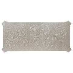 Evangeline Rectangular Dining Table with Extension Leaf Silver Oak - 107551