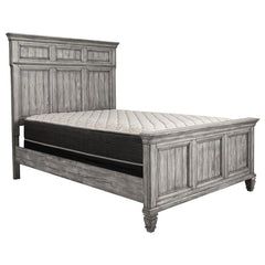 Avenue Wood California King Panel Bed Weathered Grey - 224031KW