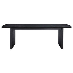 Brookmead Rectangular Dining Table with 18" Removable Extension Leaf Black - 108231